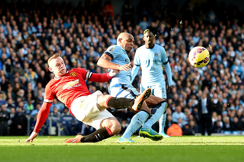 Manchester City zdolali v derby United těsně 1:0.
