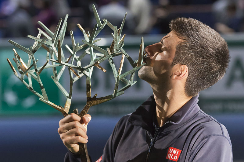 Novak Djokovič jako první v historii obhájil titul na Masters v Paříži. Novak Djokovič jako první v historii obhájil titul na Masters v Paříži.