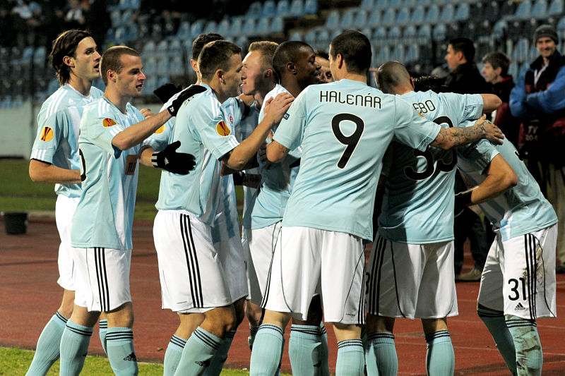 Fotbalisté Slovanu Bratislava si za posledních osm ligových zápasů připsali teprve druhé vítězství.