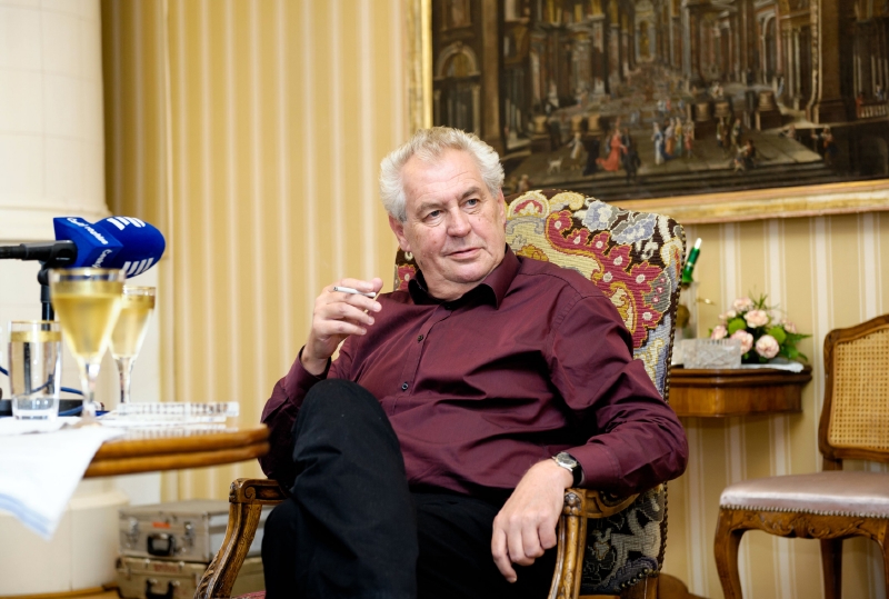 Prezident Miloš Zeman na sebe v posledních Hovorech z Lán strhl veškerou pozornost.
