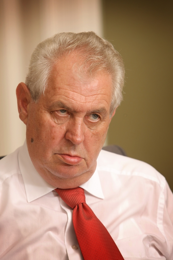 Miloš Zeman.