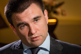 Ukrajinský ministr zahraničí Pavlo Klimkin.