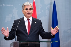 Rakouský kancléř Werner Faymann.