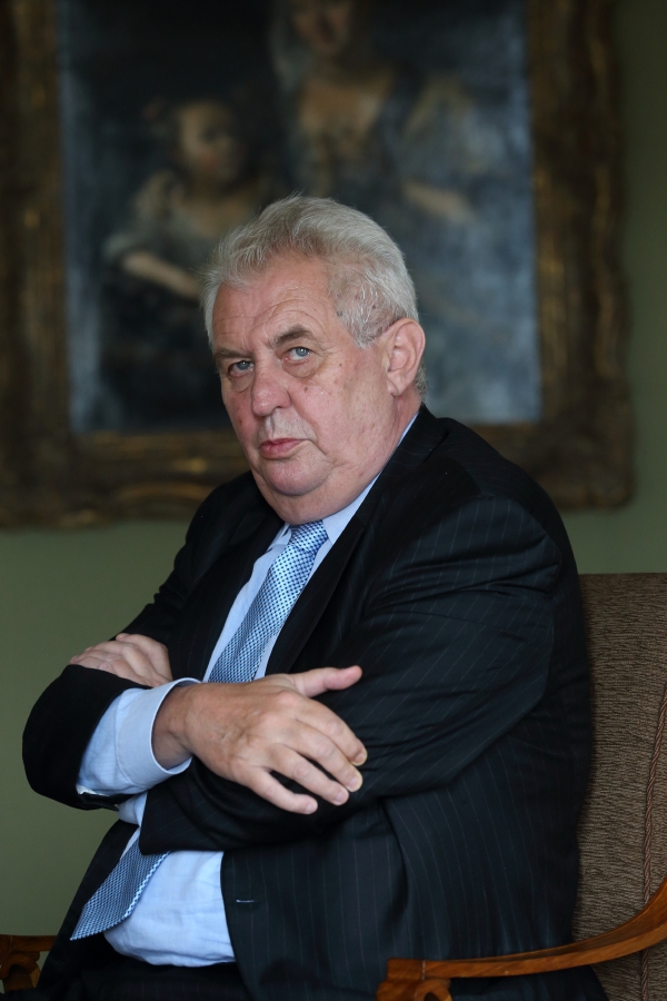 Miloš Zeman.