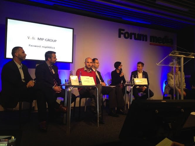 Diskuze na konferenci Forum media. 