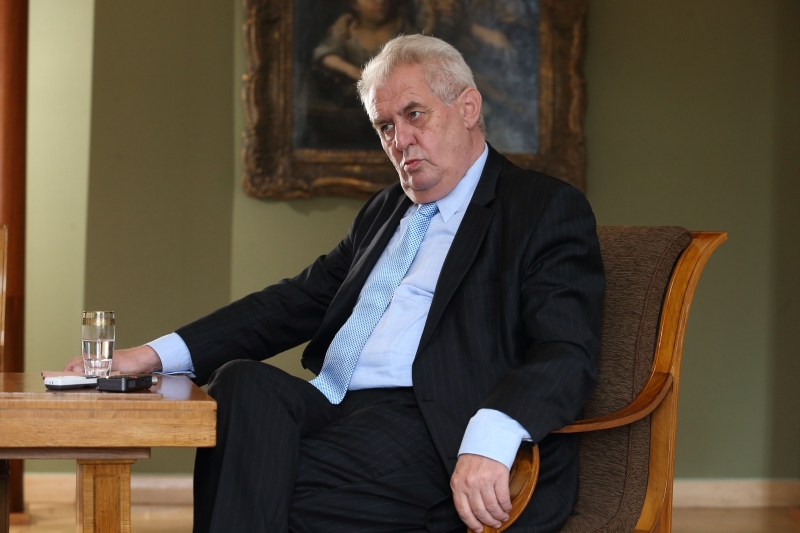 Miloš Zeman.