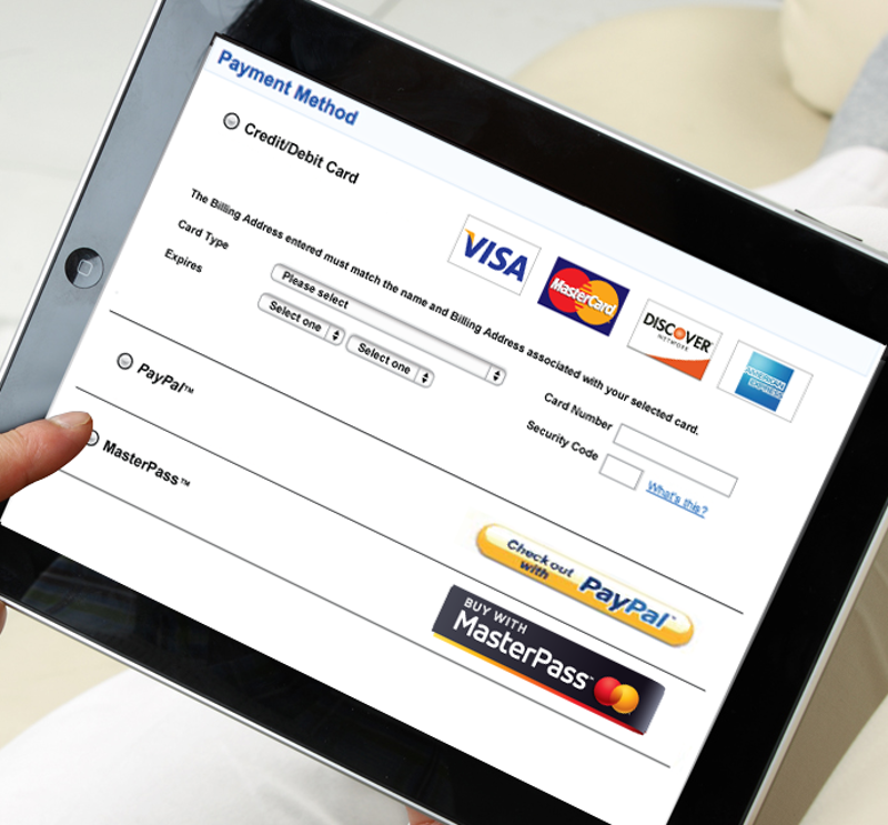 Platba s MasterPass přes tablet. Platba s MasterPass přes tablet.