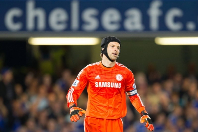 Brankář Chelsea Petr Čech.