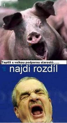 Karel Schwarzenberg společně s Miroslavem Kalouskem jsou nejčastějším "terčem" prezidentových fanoušků.
