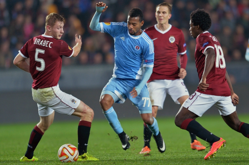 Sparta porazila Slovan i doma a vybojovala 3 body do tabulky skupiny I.
