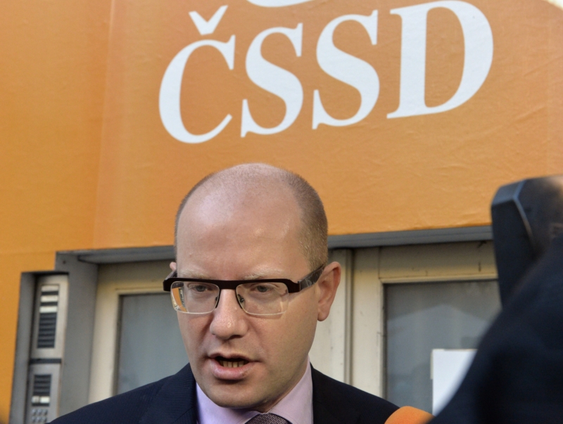 Předseda ČSSD Bohuslav Sobotka. Předseda ČSSD Bohuslav Sobotka.