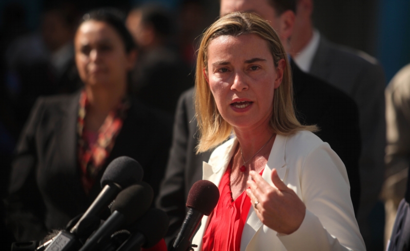 Federica Mogherini.