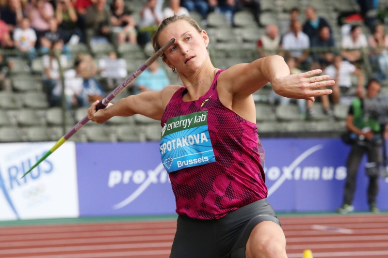 Oštěpařka Barbora Špotáková.