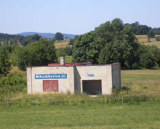Nádraží Mikulášovice.