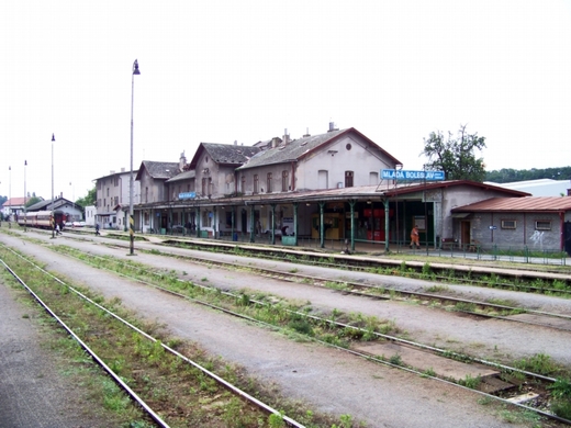 Nádraží Mladá Boleslav.