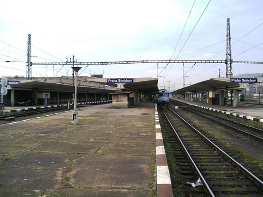 Nádraží Praha-Smíchov.