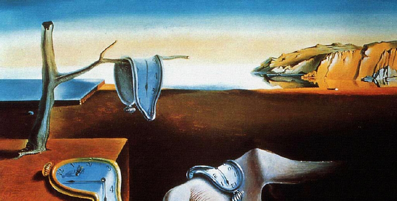 Vlády států čas často překrucují ke svým potřebám. Ilustrace - známý obraz Salvadora Dalího Persistence paměti.