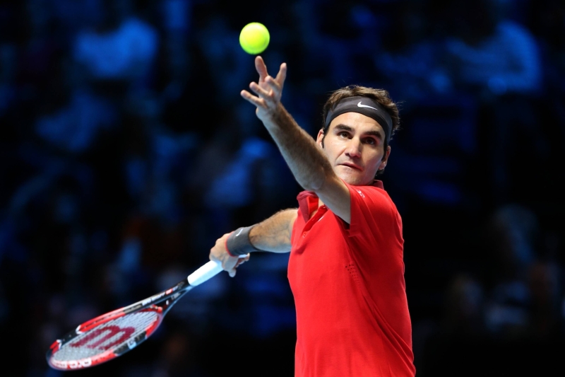 Roger Federer na Turnaji mistrů vyhrál i druhý duel ve dvou setech.