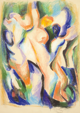 František Kupka- Étude pour accent noir.