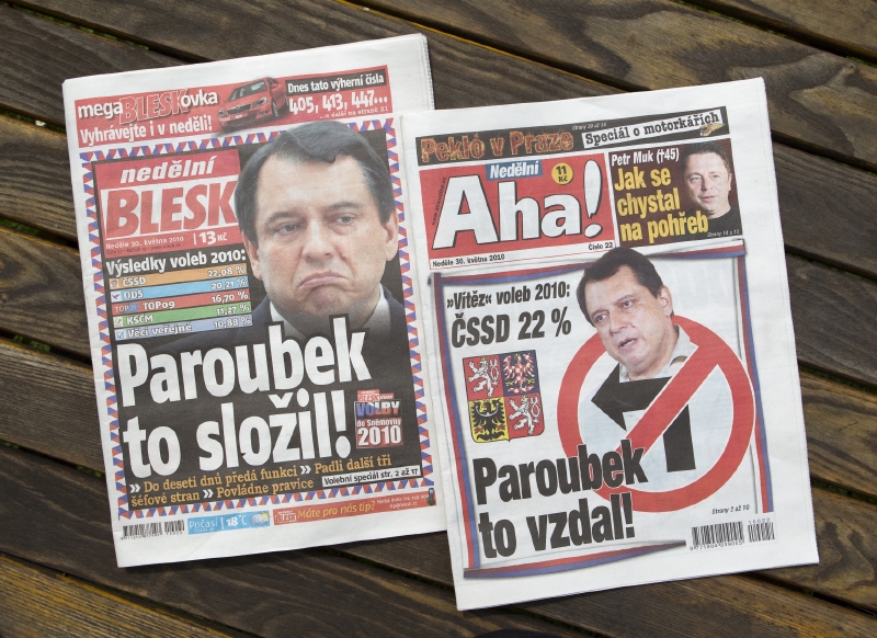 CNC vydává deníky Blesk a Aha!.