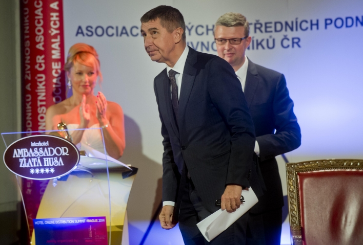 Ministr financí Andrej Babiš (ANO).