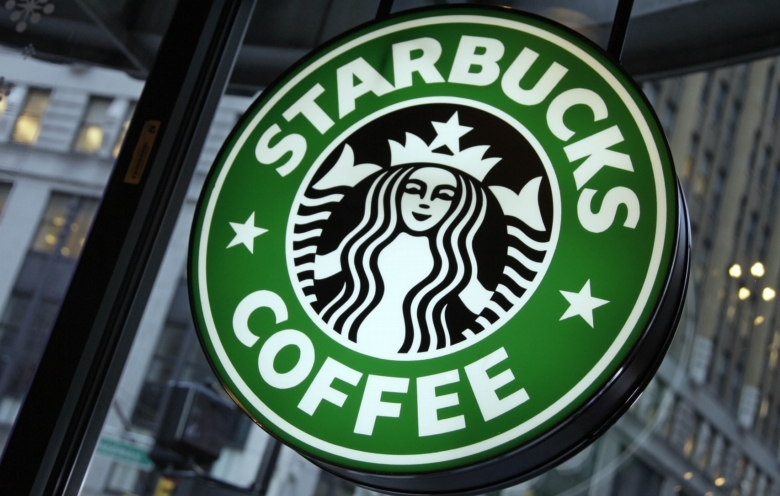 Logo řetězce Starbucks.