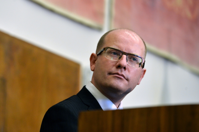 Premiér Bohuslav Sobotka.