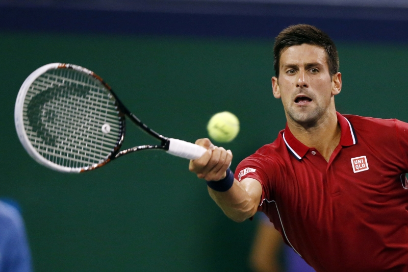 Novak Djokovič je prvním finalistou Turnaje mistrů.