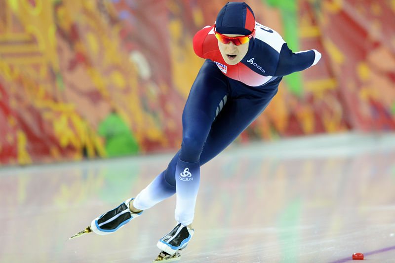 Trojnásobná olympijská vítězka Martina Sáblíková.
