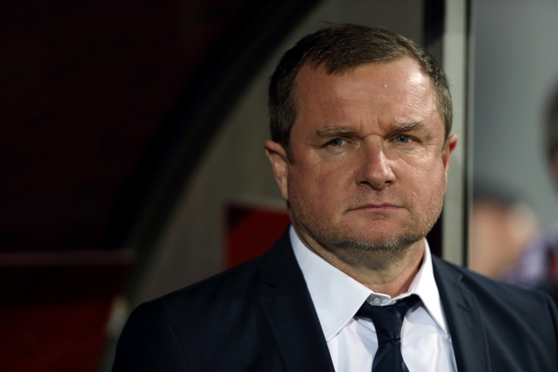 Trenér fotbalové reprezentace Pavel Vrba.