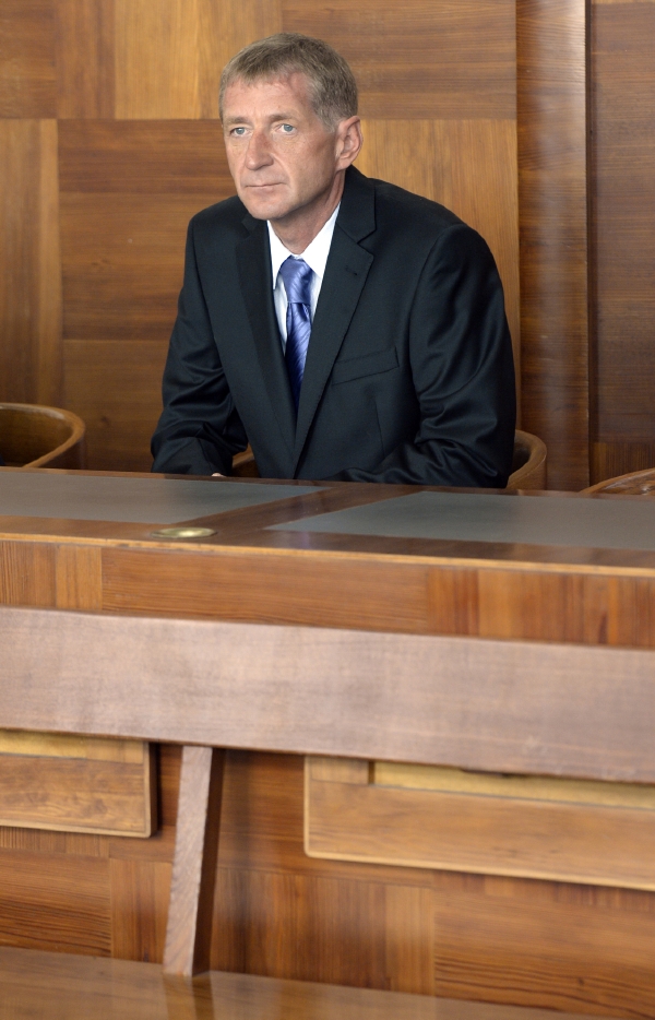 Roman Janoušek u soudu.