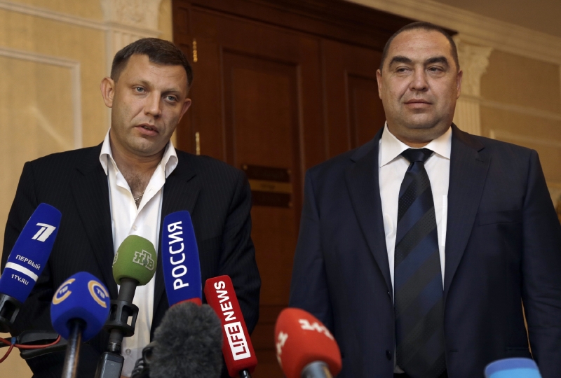 Igor Plotnickij, samozvaný prezident neuznávané Luhanské lidové republiky, který vyzval k osobnímu souboji ukrajinského prezidenta Petra Porošenka.