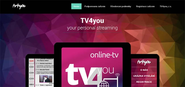Streamovací služba TV4you.
