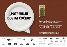 Národní potravinová sbírka se koná již podruhé.