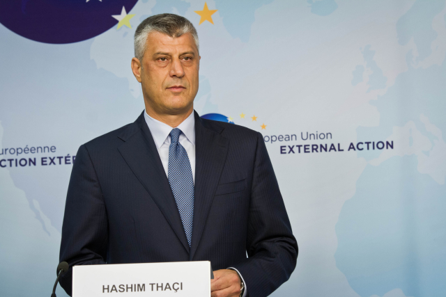 Vítěz voleb a dosavadní premiér Hashim Thaçi.