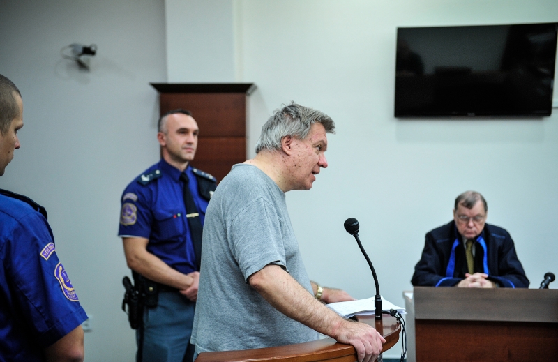 Jaroslav Barták u libereckého soudu.