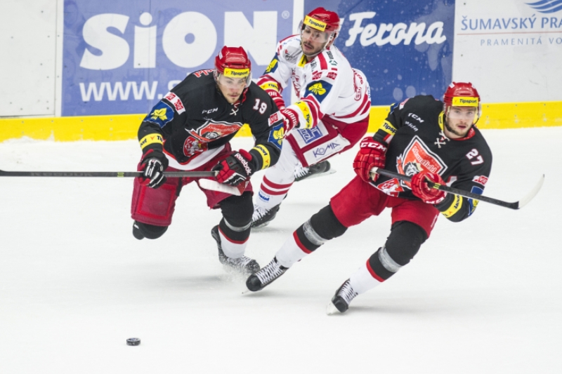 Martin Pláněk, Erik Hrňa, Rastislav Dej (zleva).