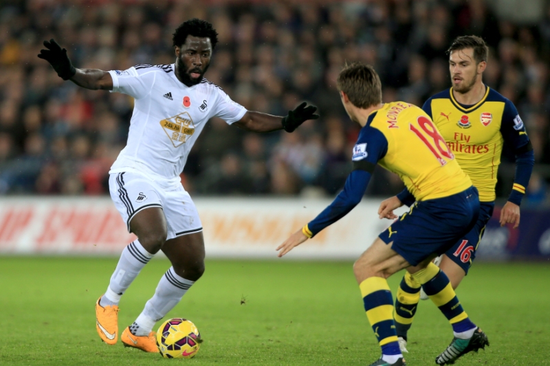 Bývalý sparťanský útočník Bony Wilfried.