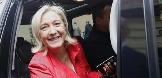 Předsedkyně francouzské nacionalistické strany Národní fronta Marine Le Penová.
