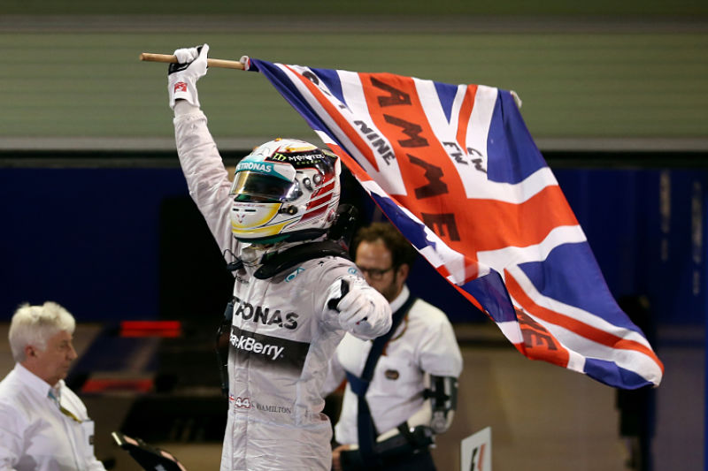 Lewis Hamilton se stal mistrem světa v roce 2014.