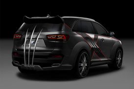 Designéři si s modelem X-Car opravdu pohráli.