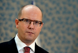 Předseda ČSSD Bohuslav Sobotka.