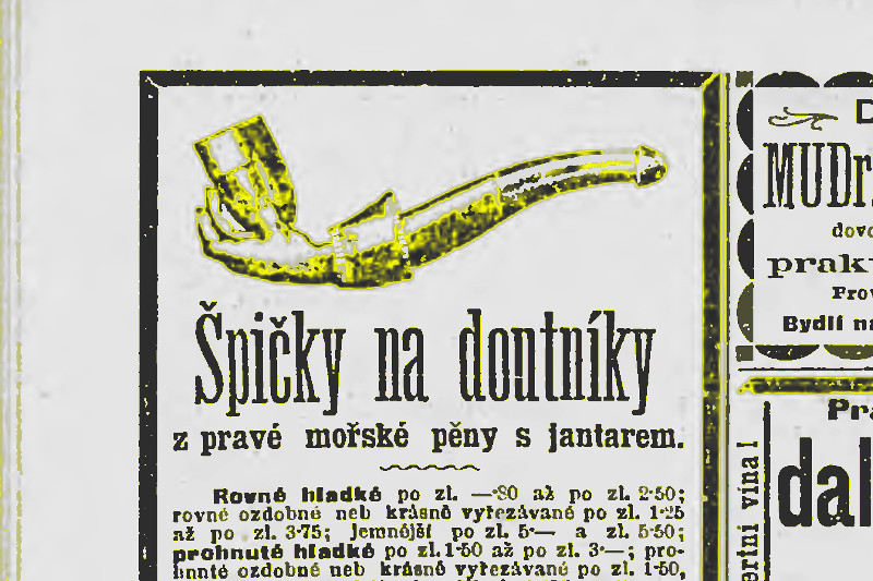 O škodlivosti tabáku se před sto lety mnoho nevědělo.