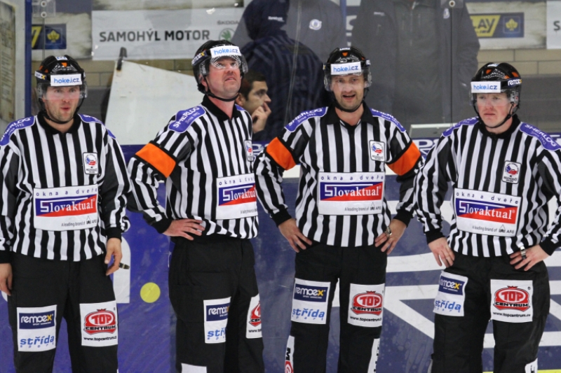 Přemysl Skopal, Robert Čech, Roman Polák, Jaromír Bryška (zleva).