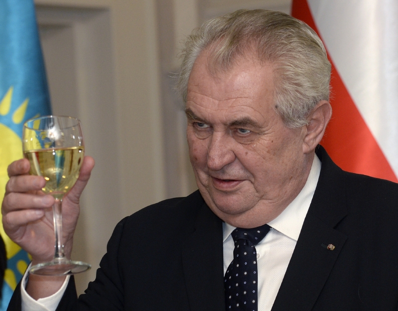 Prezident Miloš Zeman.