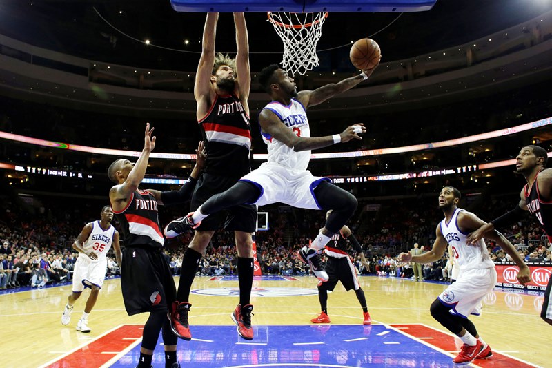 Basketbalisté Portlandu zvítězili v pondělním utkání NBA na hřišti Philadelphie 114:104 a připsali si osmou výhru za sebou.