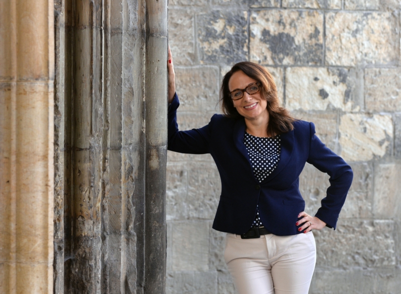 Kandidátka na primátorku Adriana Krnáčová. Kandidátka na primátorku Adriana Krnáčová.