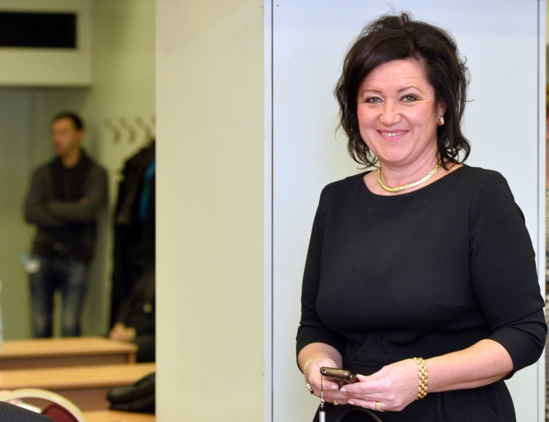 Nová starostka Prahy 10 Radmila Kleslová. Nová starostka Prahy 10 Radmila Kleslová.