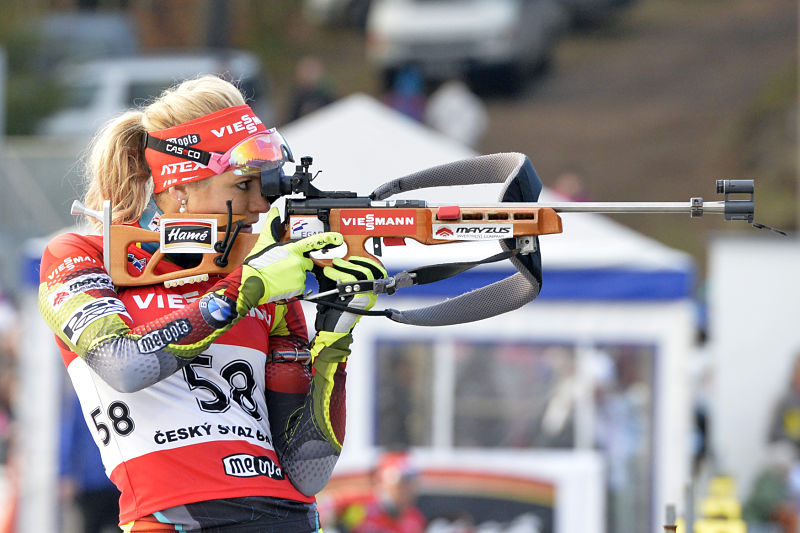 Gabriela Soukalová chce poolympijský rok pojmout odpočinkově. Gabriela Soukalová chce poolympijský rok pojmout odpočinkově.