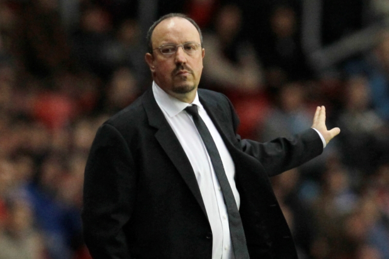 Trenér Neapole Rafael Benítez.